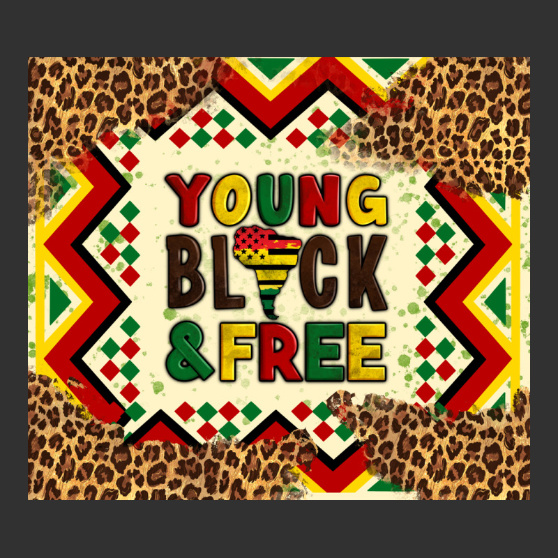 Young Black And Free Urban Heavy Tee by Artiststas | Teevron