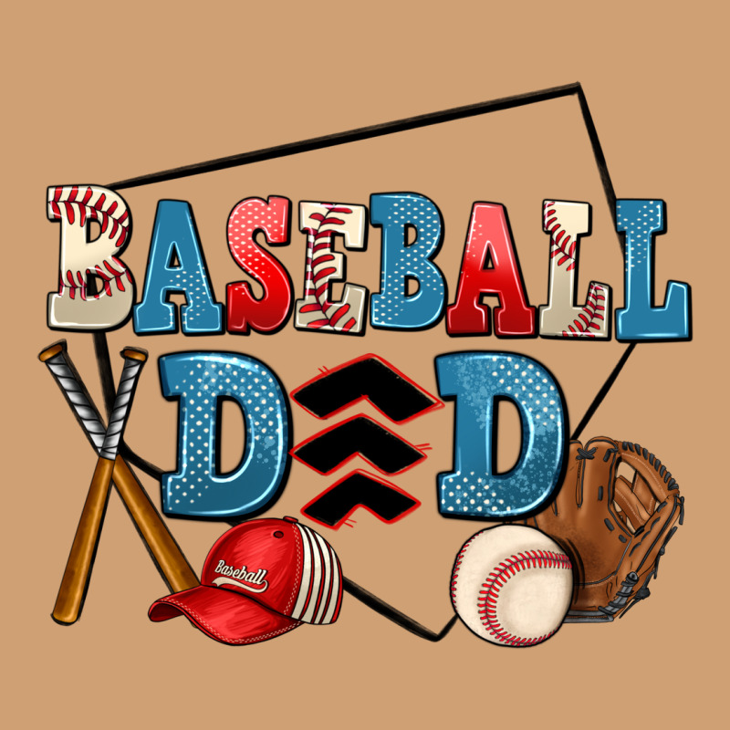 Baseball Dad Vintage Tee by AdoDesignShop | Teevron