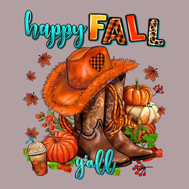 Happy Fall Y'all  Cowgirl Vintage Hoodie by AdoDesignShop | Teevron