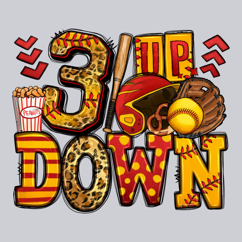 Three Up Three Down Softball Heavyweight Sweatshirt by Jasminsmagicworld | Teevron