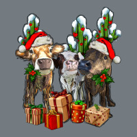 Western Christmas Cows And Cactuses Heavyweight Sweatshirt | Teevron
