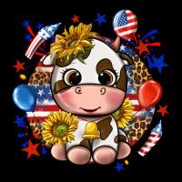 Cute Cow Fourth Of July Premium Tee | Teevron