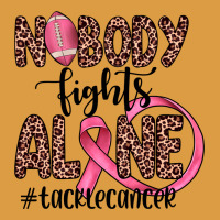 Nobody Fights Alone #tacklecancer Urban Heavy Tee | Teevron