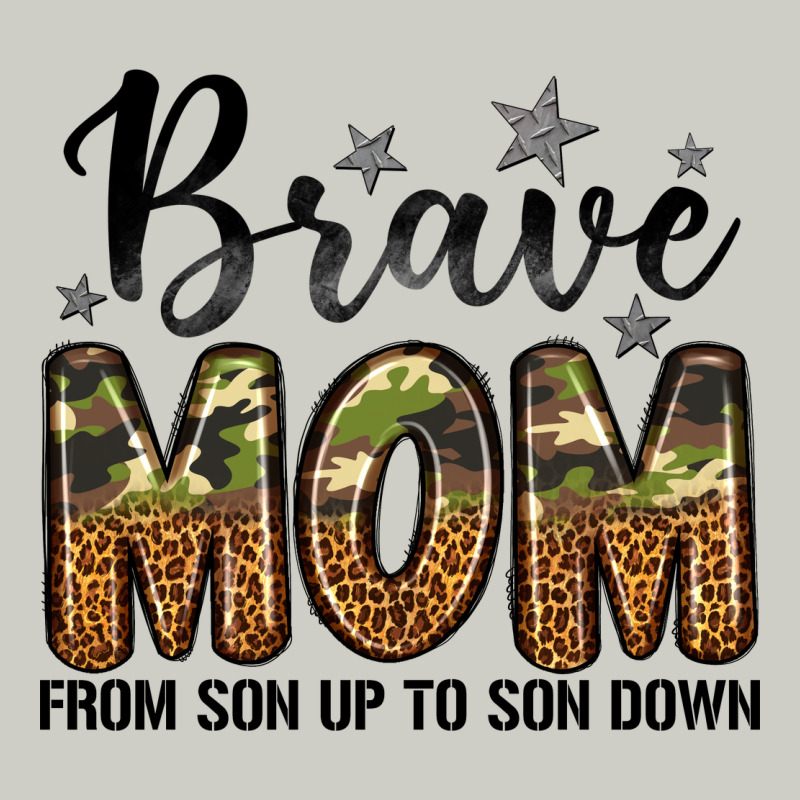 Brave Mom From Son Up To Son Down Heavyweight Hoodie by LillyAllenDesigns | Teevron