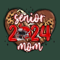 Senior 2024 Mom Football Zipper Hoodie | Teevron