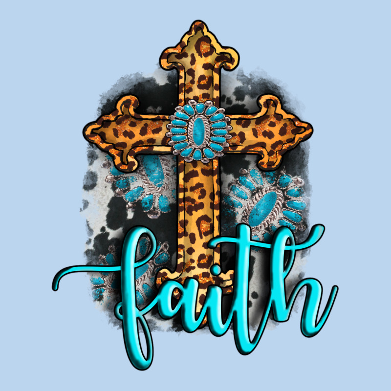 Faith Western Turquoise Classic Tee by AdoDesignShop | Teevron