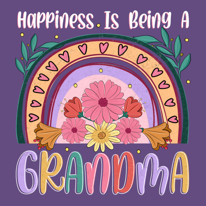 Happiness Is Being A Grandma Vintage Hoodie by JahusDesignShop | Teevron