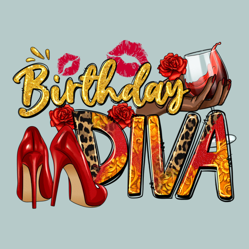 Birthday Diva Heavy Core Tee by Zillion Design Studio | Teevron