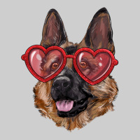 German Shepherd With Love Glasses Premium Tee | Teevron