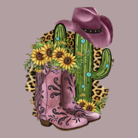 Pink Cowboy Boots Vintage Hoodie | Teevron