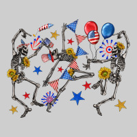 Fourth Of July Dancing Skeleton Premium Tee | Teevron