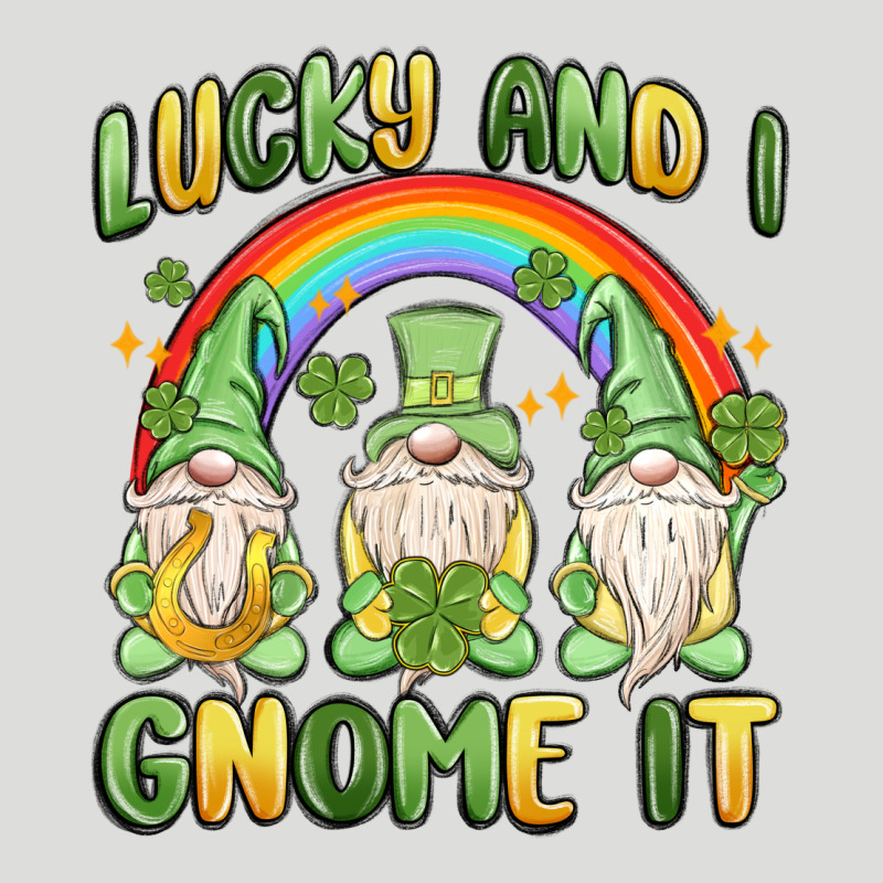 Lucky And I Gnome It Zipper Hoodie by MaliasSmallBusiness | Teevron