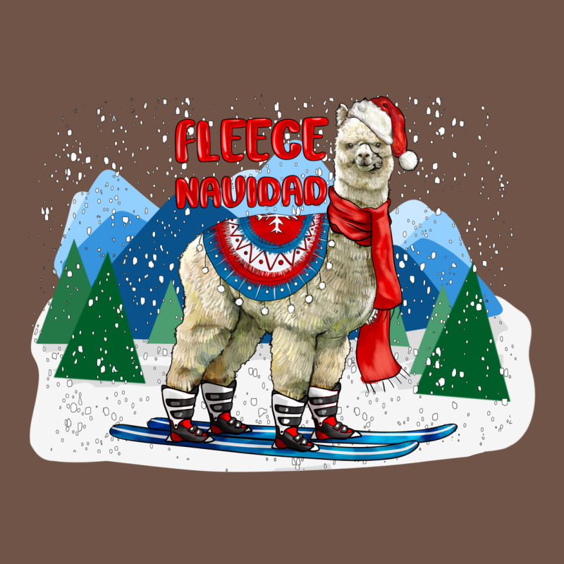 Fleece Navidad Alpaca Mountains Premium Sweatshirt by LillyAllenDesigns | Teevron