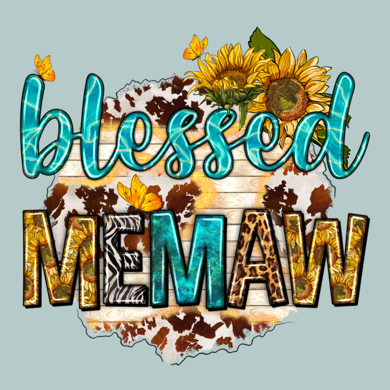 Blessed Memaw With Sunflowers Heavy Core Tee by texasbilliewilder | Teevron