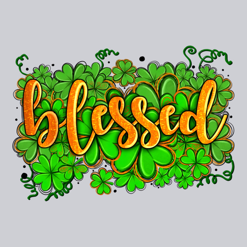 Blessed With  Shamrocks Heavyweight Sweatshirt by AdoDesignShop | Teevron