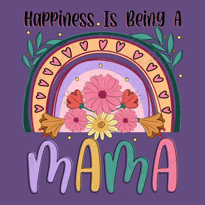 Happiness Is Being A Mama Vintage Hoodie by JahusDesignShop | Teevron