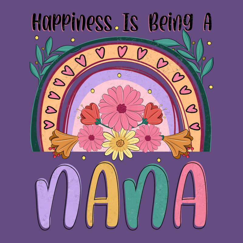 Happiness Is Being A Nana Vintage Hoodie by JahusDesignShop | Teevron