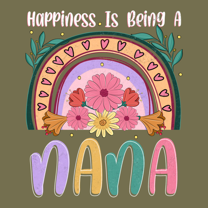 Happiness Is Being A Nana Vintage Hoodie by JahusDesignShop | Teevron