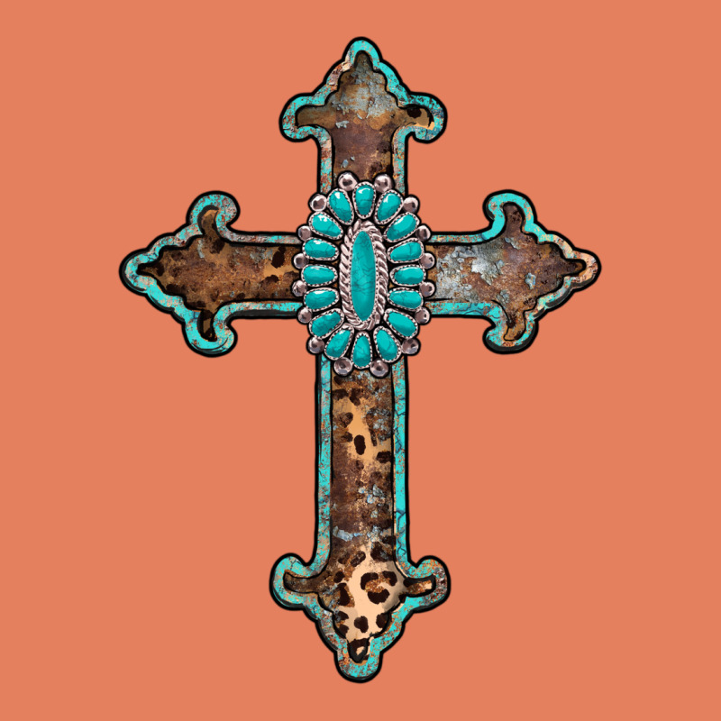 Turquoise Cross Classic Tee by AdoDesignShop | Teevron
