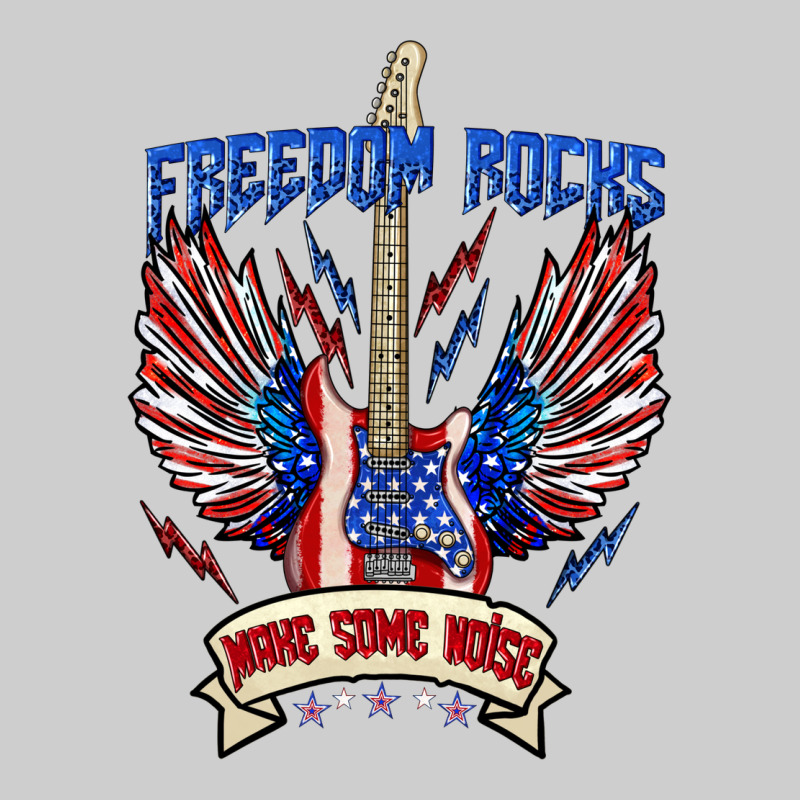 Freedom Rocks Make Some Noise Premium Tee by texasbilliewilder | Teevron