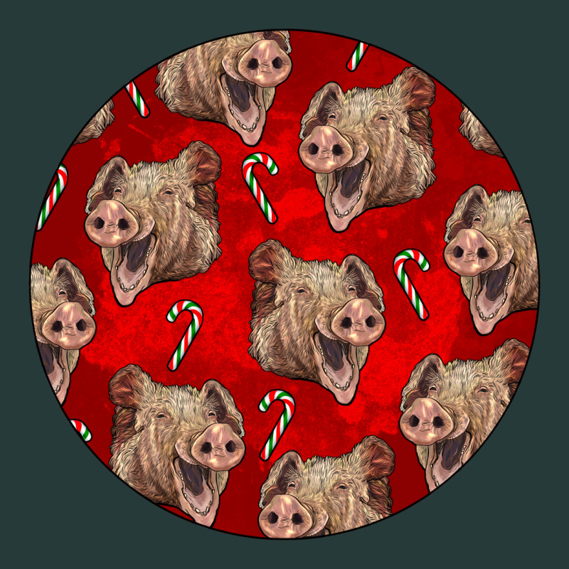 Christmas Pig Premium Sweatshirt by LillyAllenDesigns | Teevron