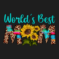 World's Best Mom Sunflower Classic Tee | Teevron