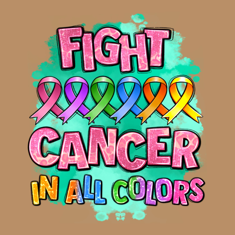 Fight Cancer In All Colors Vintage Hoodie by AdoDesignShop | Teevron