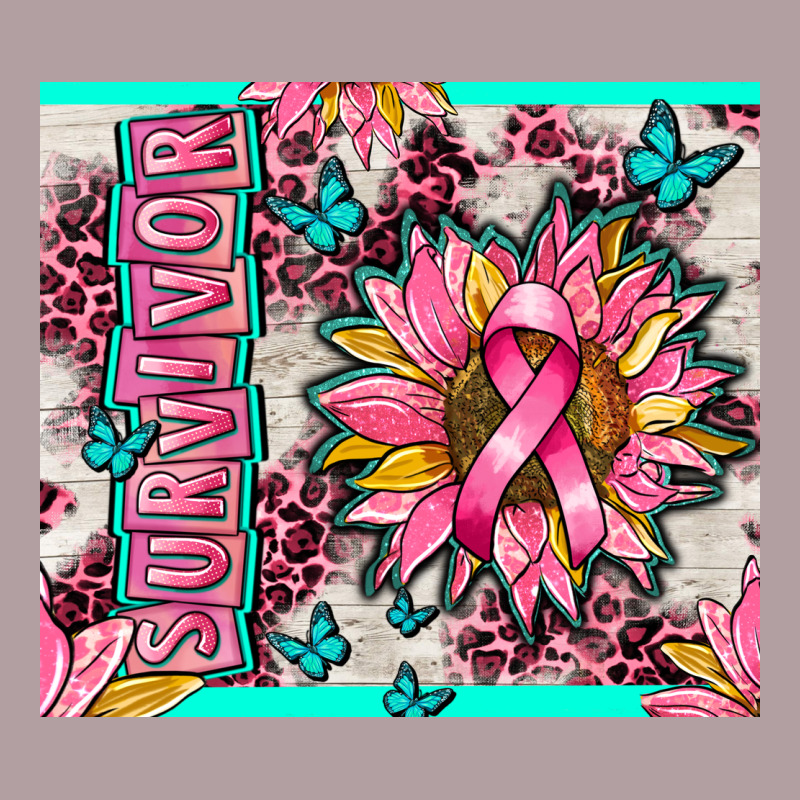 Survivor Breast Cancer Vintage Hoodie by AdoDesignShop | Teevron
