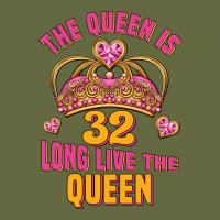 The Queen Is 32 Long Live The Queen Kopya Long Sleeve Tee | Teevron