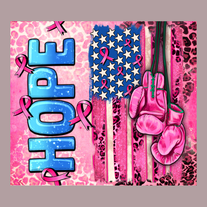 Hope  Breast Cancer And American Flag Vintage Hoodie by AdoDesignShop | Teevron
