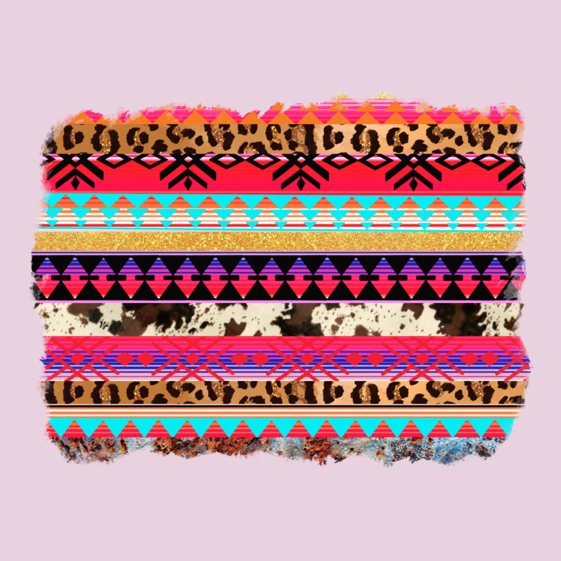 Aztec Western Leopard Cowhide Background Classic Tee by AdoDesignShop | Teevron