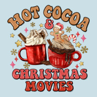 Hot Cocoa And Christmas Movies Ladies Tee | Teevron