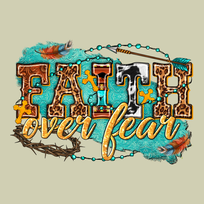 Faith Over Fear Heavy Core Tee by texasbilliewilder | Teevron