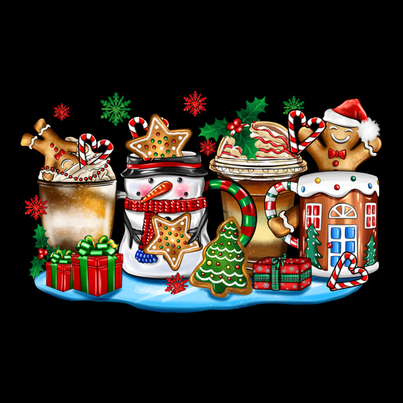 Christmas Cookie Coffee Cups Premium Tee by Zillion Design Studio | Teevron