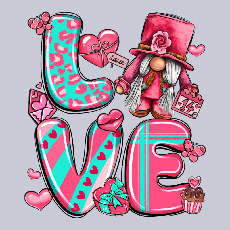 Love With Gnome Heavyweight Hoodie by LillyAllenDesigns | Teevron