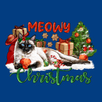 Siamese Cat Meowy Christmas Premium Sweatshirt | Teevron