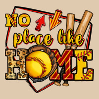 No Place Like Home Softball Heavyweight Sweatshirt | Teevron