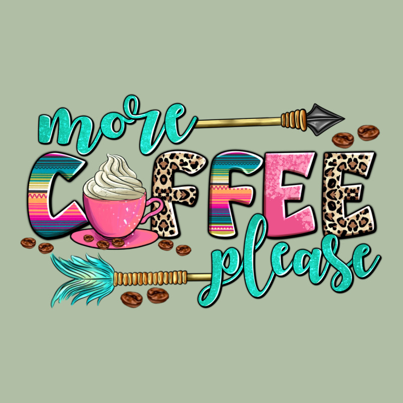 More Coffee Please Urban Heavy Tee by AdoDesignShop | Teevron