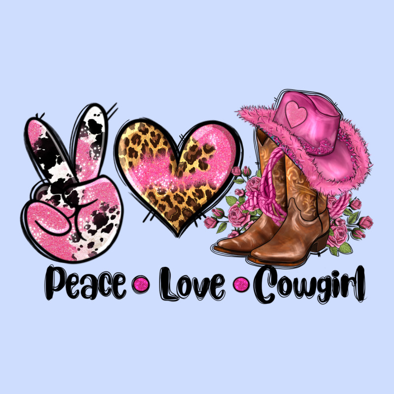 Peace Love  Cowgirl Urban Heavy Tee by AdoDesignShop | Teevron