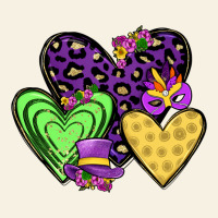 Hearts Mardi Gras Vintage Tee | Teevron