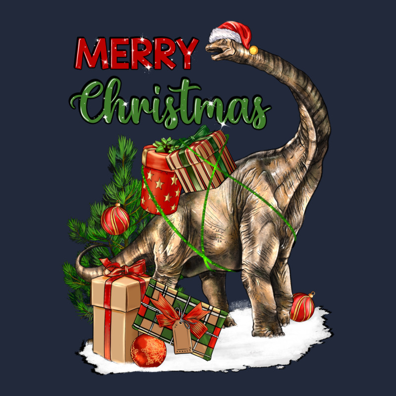 Merry Christmas Brachiosaurus Premium Sweatshirt by LillyAllenDesigns | Teevron
