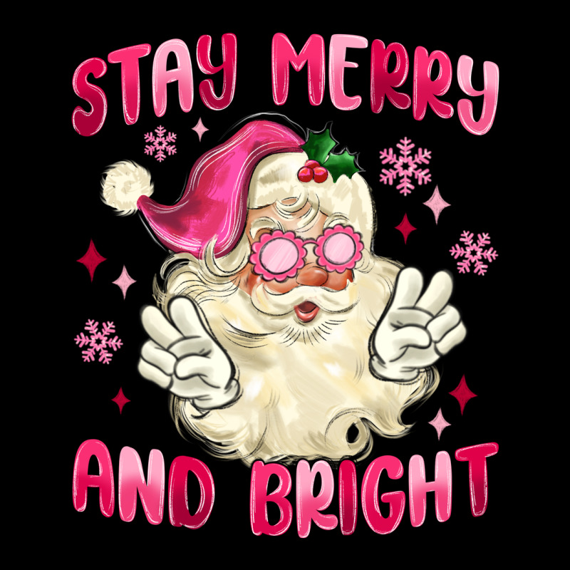 Stay Merry And Bright Ladies Tee by MaliasSmallBusiness | Teevron