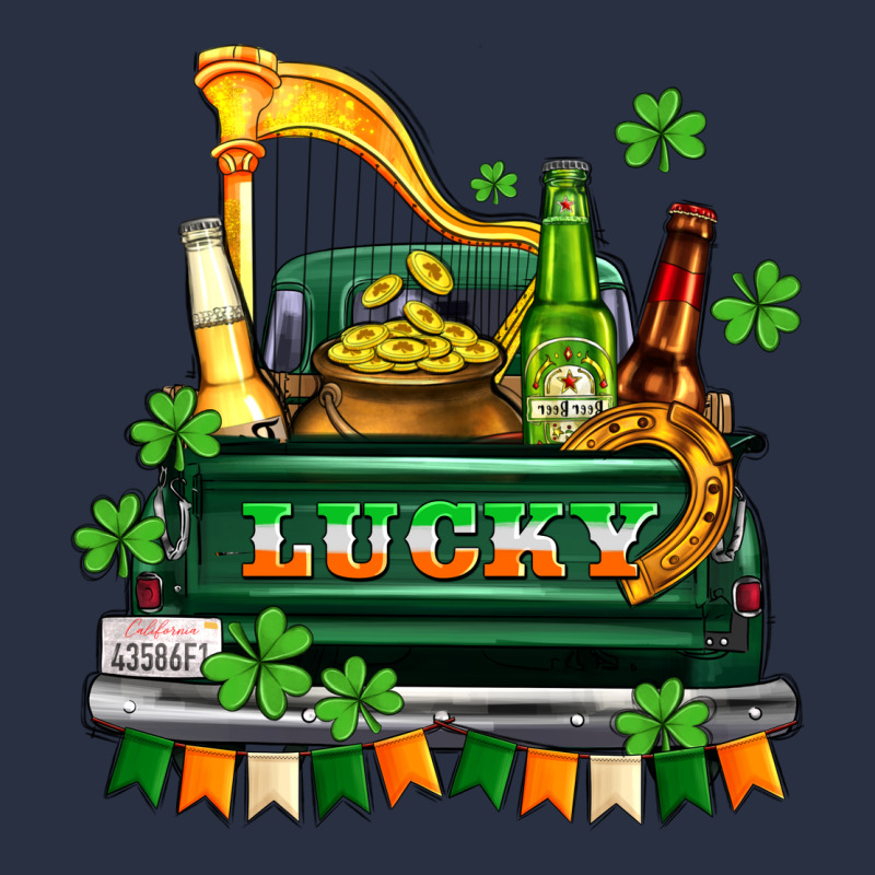 Lucky Truck With Flags And Beers Heavyweight Sweatshirt by AdoDesignShop | Teevron