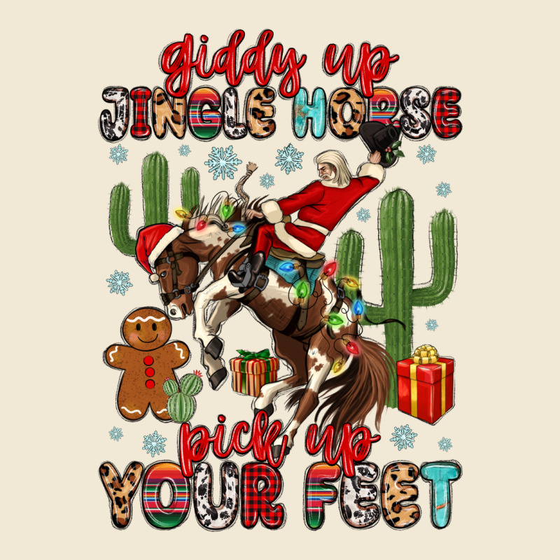 Giddy Up Jingle Horse Pick Up Your Feet Ladies Tee by MaliasSmallBusiness | Teevron