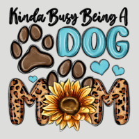 Kinda Busy Being A Dog Mom Zipper Hoodie | Teevron