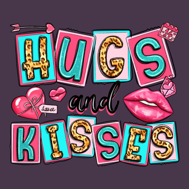 Hugs And Kisses Heavyweight Hoodie by LillyAllenDesigns | Teevron