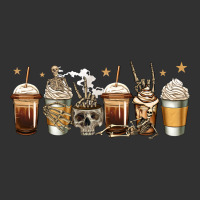 Skeleton Coffee Cups Urban Heavy Tee | Teevron
