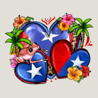 Puerto Rico Hearts Heavy Core Tee | Teevron