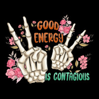 Good Energy Is Contagious Zipper Hoodie | Teevron