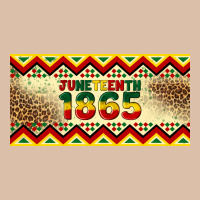 Juneteenth 1865 Leopard Licence Plate Template Urban Heavy Tee | Teevron